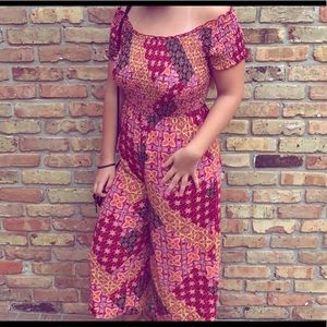 Target Floral Jumpsuit